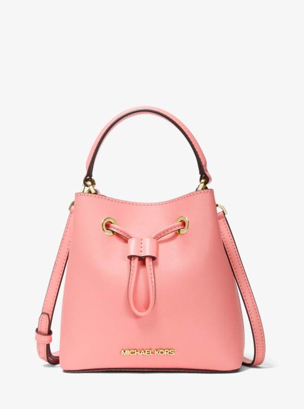 Damske Prenosná Taška Michael Kors Suri Small Saffiano Leather Nachový - Kabelky Michael Kors Sleva | LNCGD-6328
